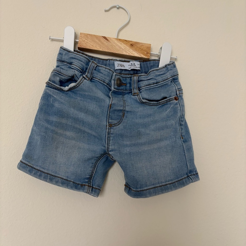 Zara Kids Denim Shorts 6-9M